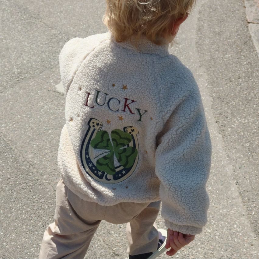 Jarna bunda teddy Konges Slojd bezova